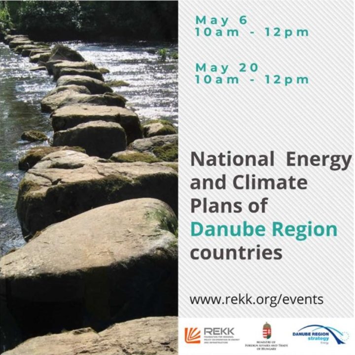 PA2 organized two webinars about the National Energy and Climate Plans of the Danube Region countries